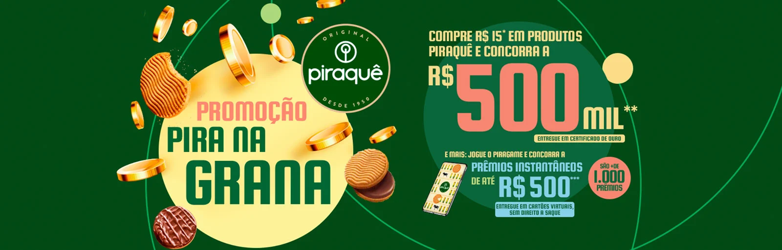 Promoção Piraquê 2023 Pira na Grana