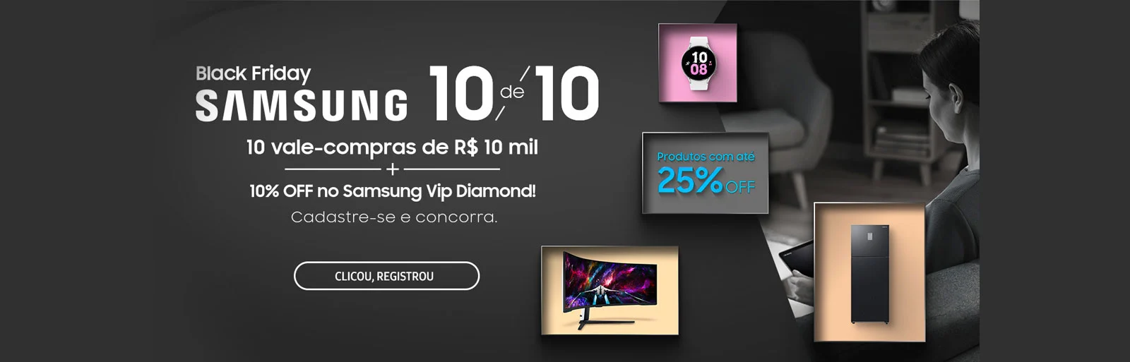 Promoção Samsung 2023 Black Friday