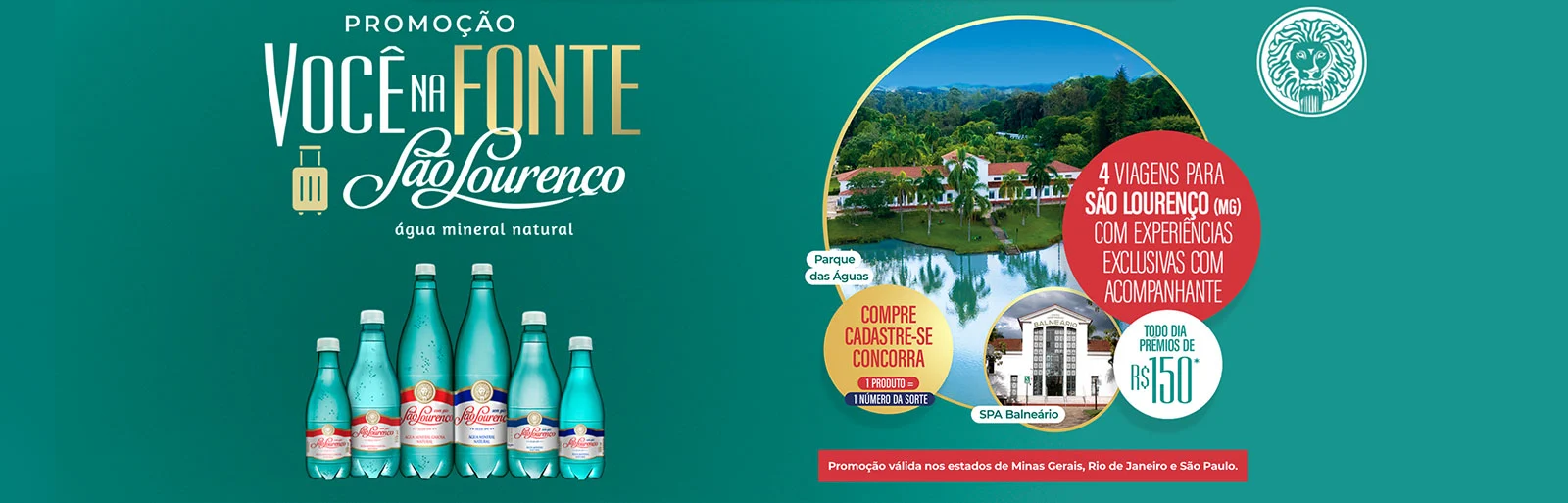 Promoção Você na Fonte São Lourenço 2024