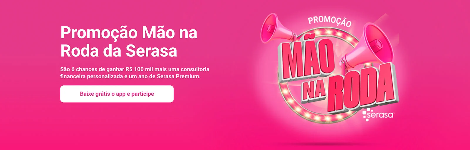 Promoção Serasa 2023 Mão na Roda