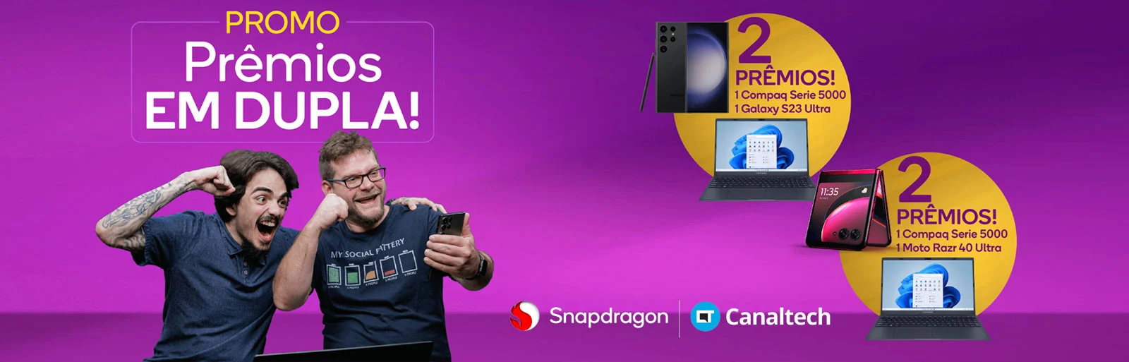 Promoção Snapdragon 2023 Snap Prêmios