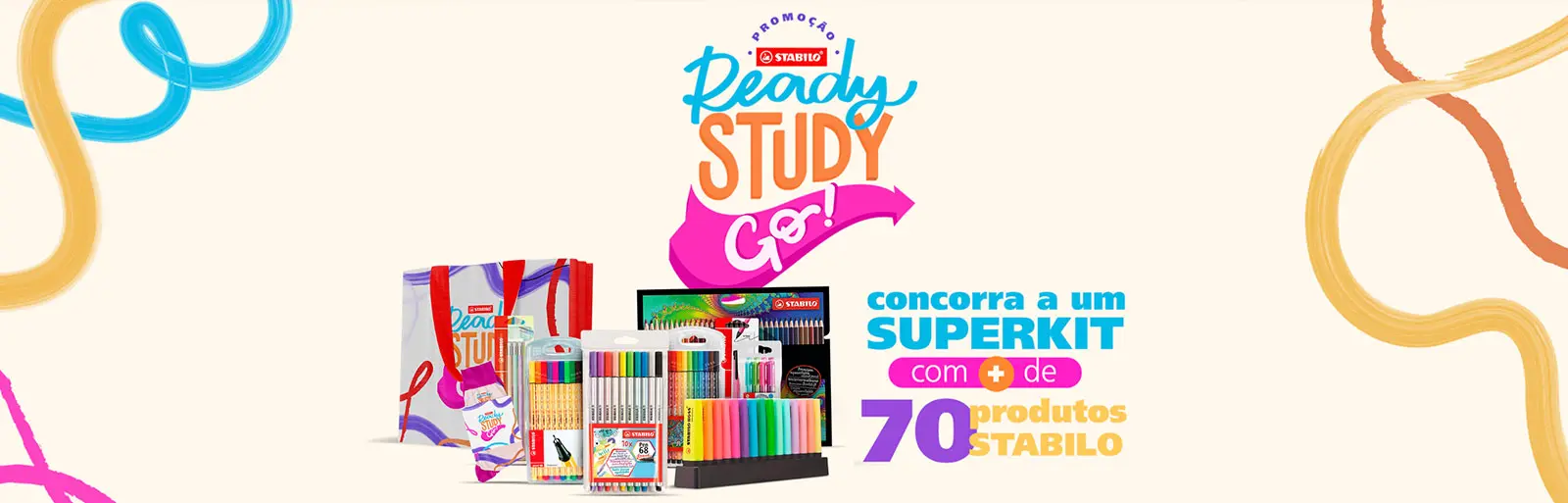 Promoção Stabilo 2024 Ready Study Go!