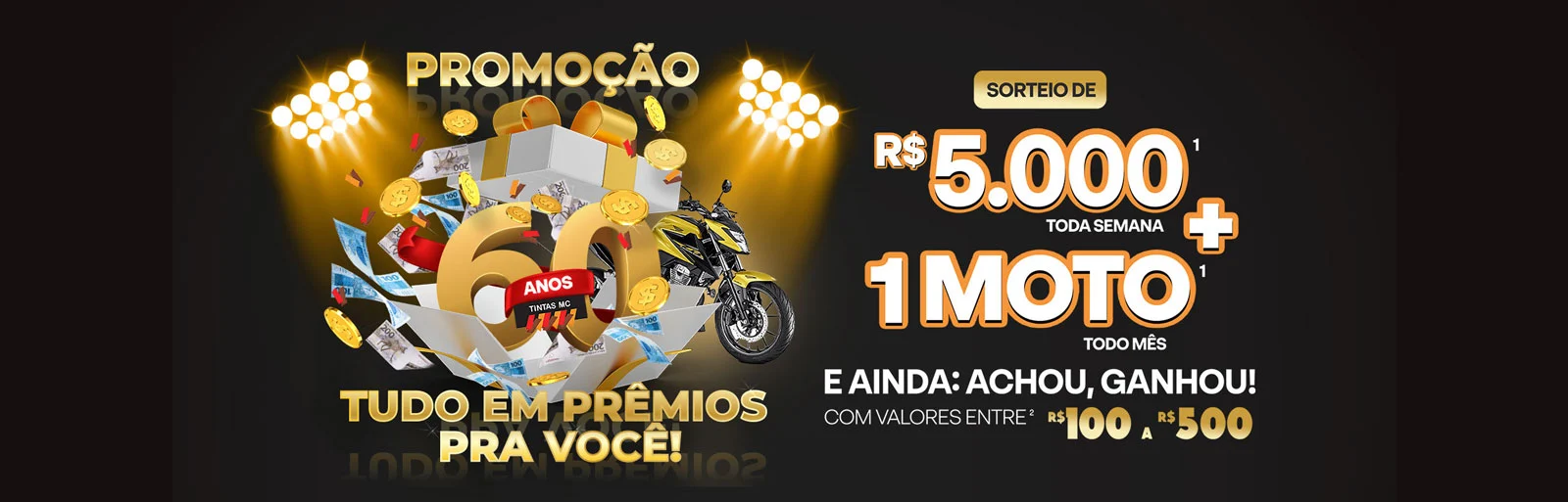 Promoção Tintas MC 2024 Tudo em Prêmios pra Você