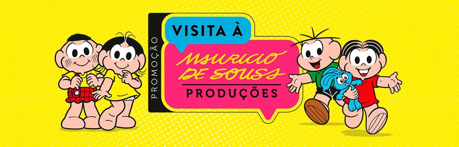 Promoção Turma da Mônica 2023 Visita à Maurício de Sousa Produções