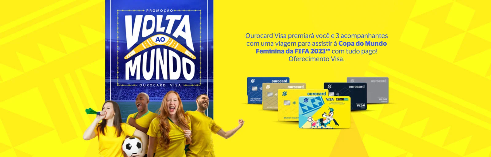 Promoção Visa Ourocard 2023 Volta ao Mundo