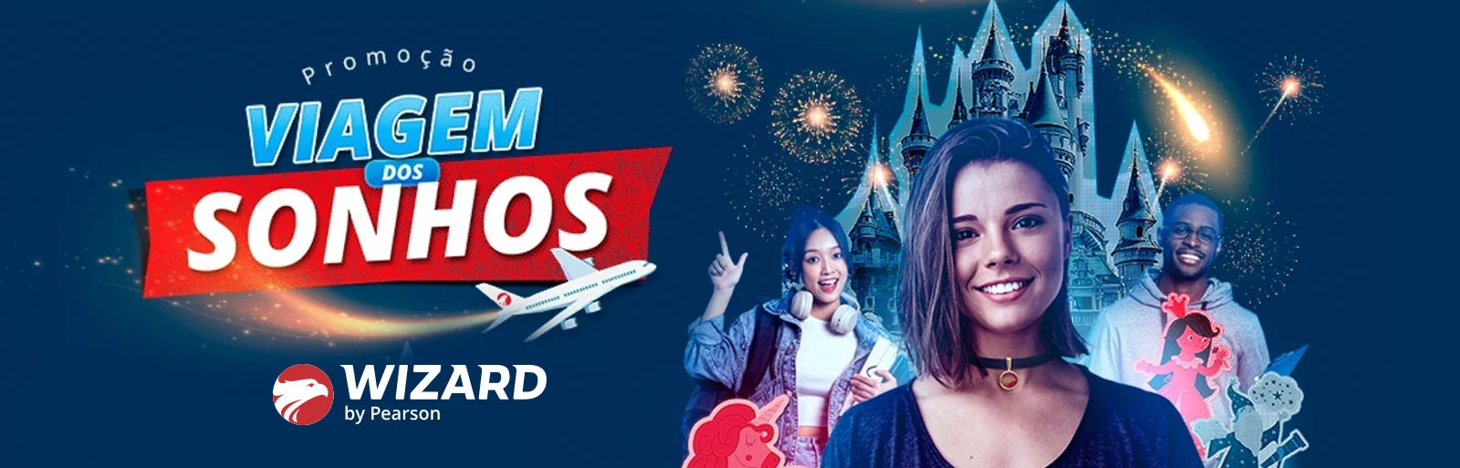 Promoção Wizard 2024 Viagem dos Sonhos