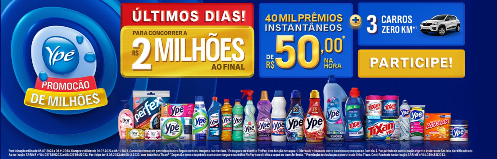 Promoção Ypê de Milhões 2023