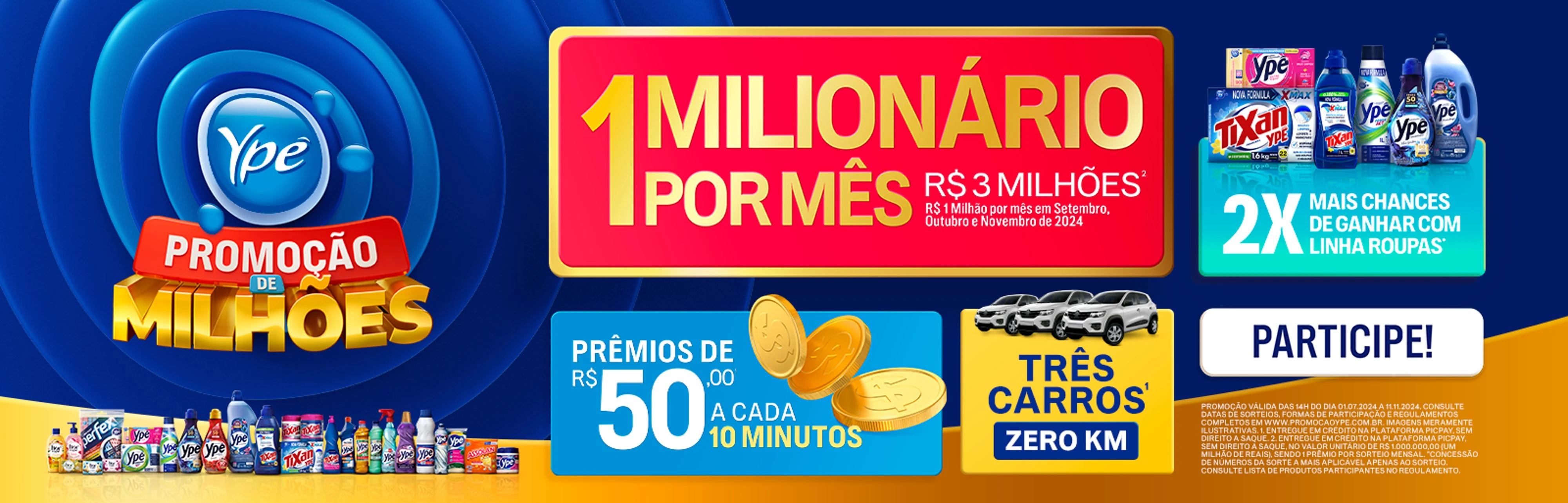 Promoção Ypê de Milhões 2024 