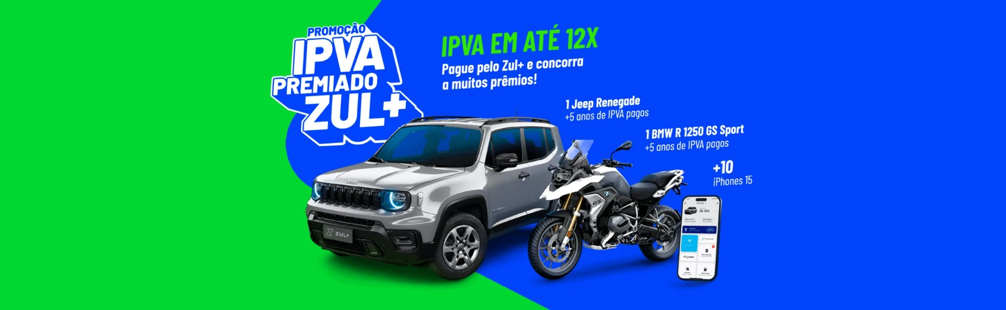 Promoção Zul+ Digital 2024 IPVA Premiado