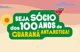 Promoção Seja Sócio dos 100 Anos de Guaraná Antarctica