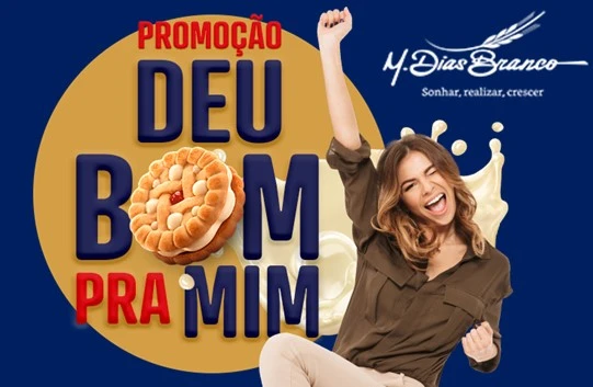 Promoção M. Dias Branco 2024 Deu Bom pra Mim