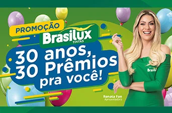 Promoção Brasilux 2023 30 Anos, 30 Prêmios