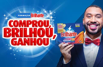 Promoção Brilhante 2024 Comprou, Brilhou, Ganhou