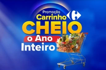 Promoção Carrefour 2024 Carrinho Cheio