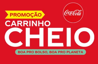 Promoção Coca-Cola Retornável 2023 Carrinho Cheio
