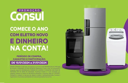 Promoção Consul 2024 Cashback