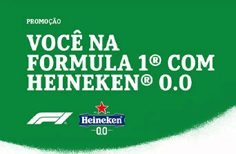 Promoção Heineken 0.0 2023 Você na F-1