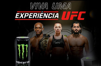 Promoção Monster 2022 Viva uma Experiência UFC