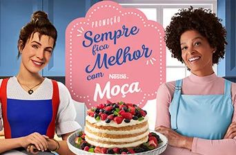 Promoção Nestlé 2023 Sempre Fica Melhor com Moça 