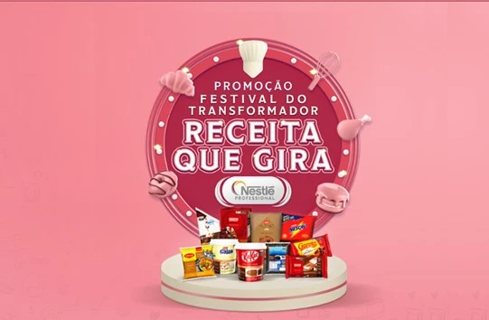 Promoção Nestlé Professional 2024 Receita que Gira