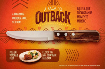 Promoção Outback Steakhouse 2024 Faca do Outback