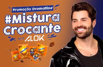 Promoção Ovomaltine 2023 #Mistura Crocante feat Alok