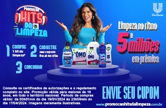 Promoção Unilever OMO Comfort 2024 Hits da Limpeza