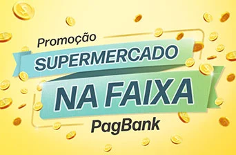 Promoção Visa PagBank 2023 Supermercado na Faixa