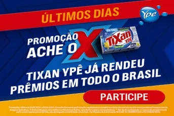 Promoção Ypê Tixan 2024 Ache o X