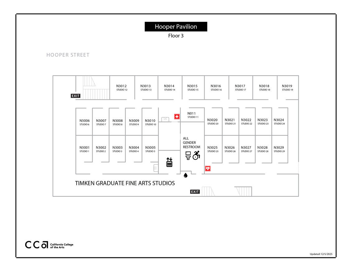 Hooper Pavilion - Third Floor