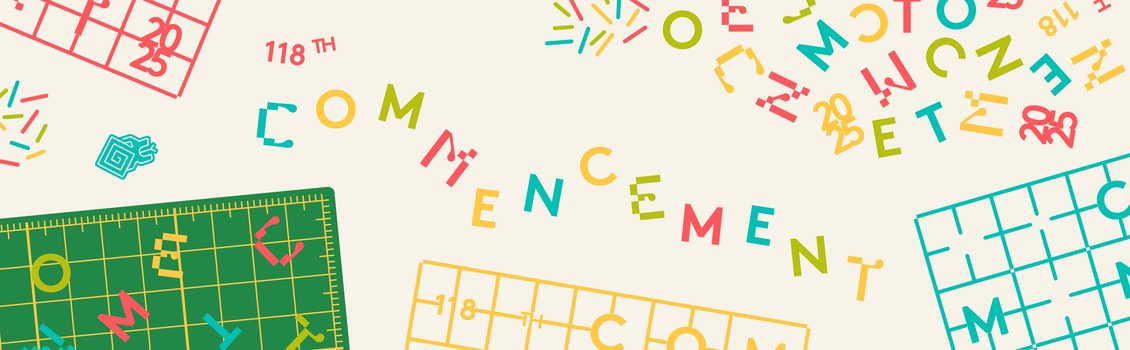 2025SP Commencement portal header