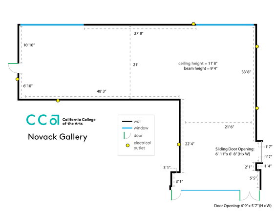 Novack Gallery Floor Plan