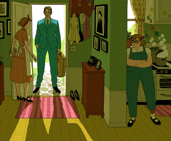 Good Country People, Afu Chan, Society of Illustrators 2012 Student Scholarship Competition