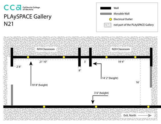 PLAySPACE Gallery Floor Plan