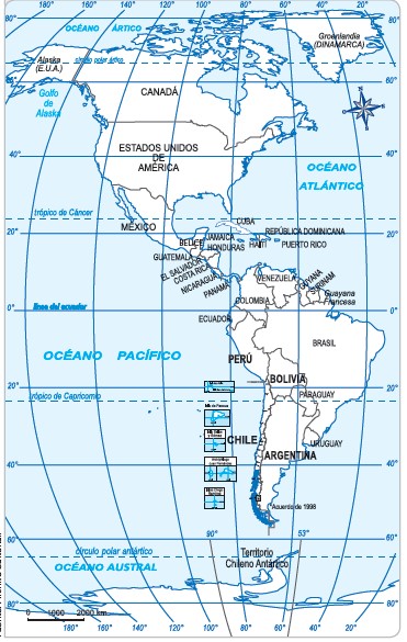 Climas Y Vegetación Del Continente Americano Ríos Y Lagos 9979