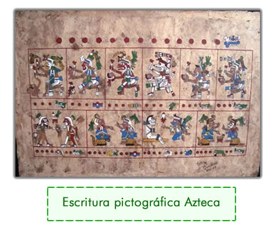 escritura azteca