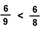 Fracciones con igual numerador