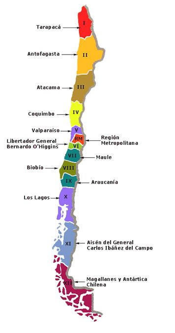  la regionalización