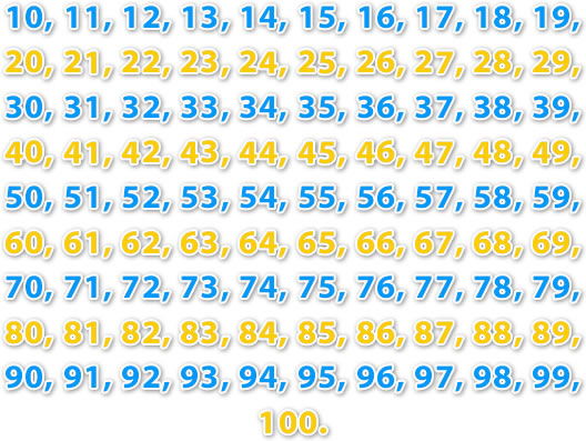 Lectura Y Escritura De Números Del 0 Al 100 9762