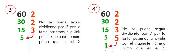 Descomposición de un número en factores primos