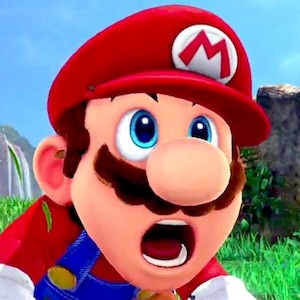 Mario sorprendido