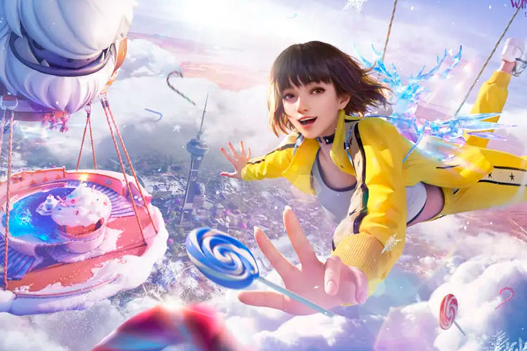 Free Fire Winterlands Dreamspace