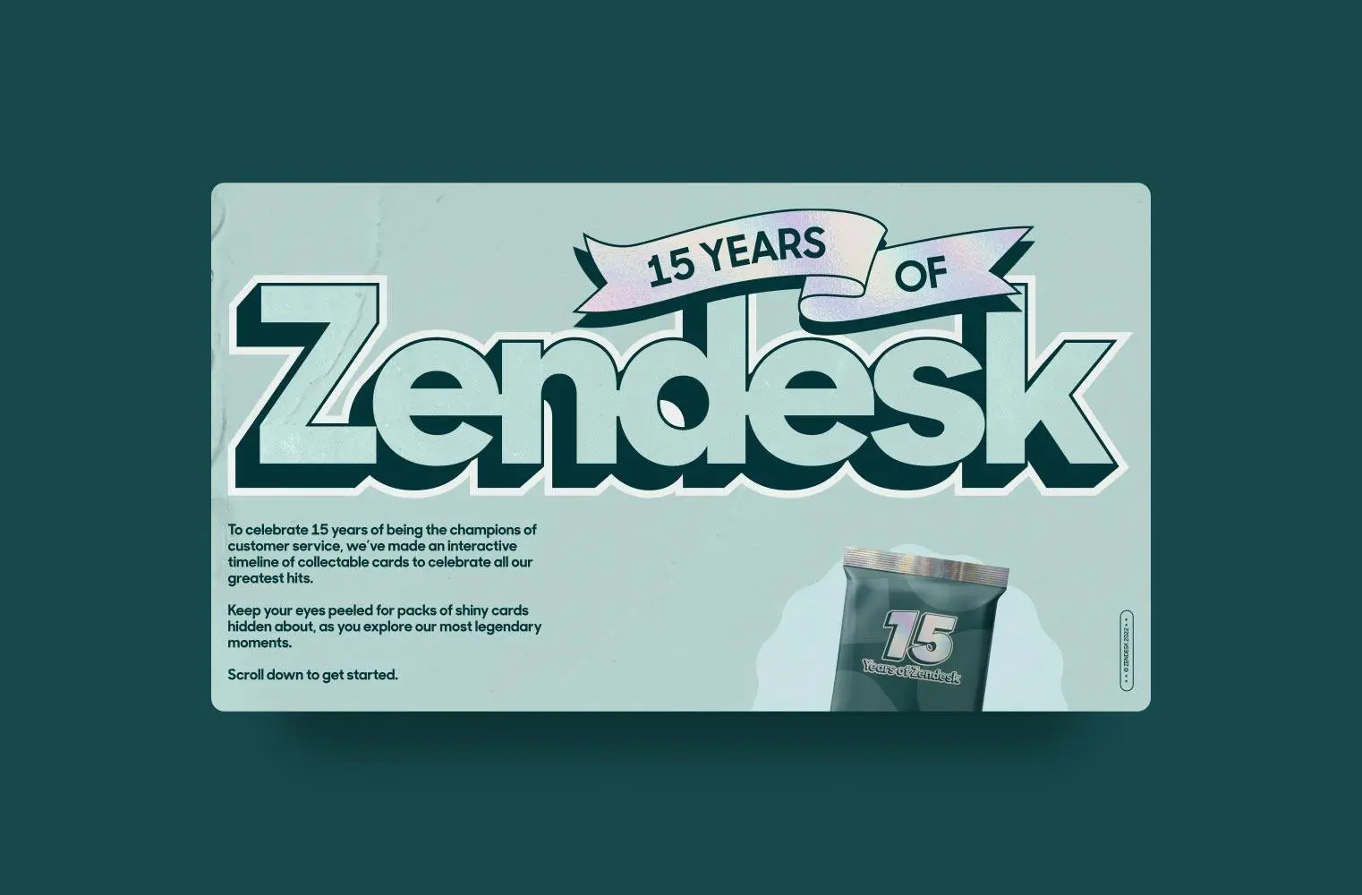 Zendesk - 15 Years Anniversary