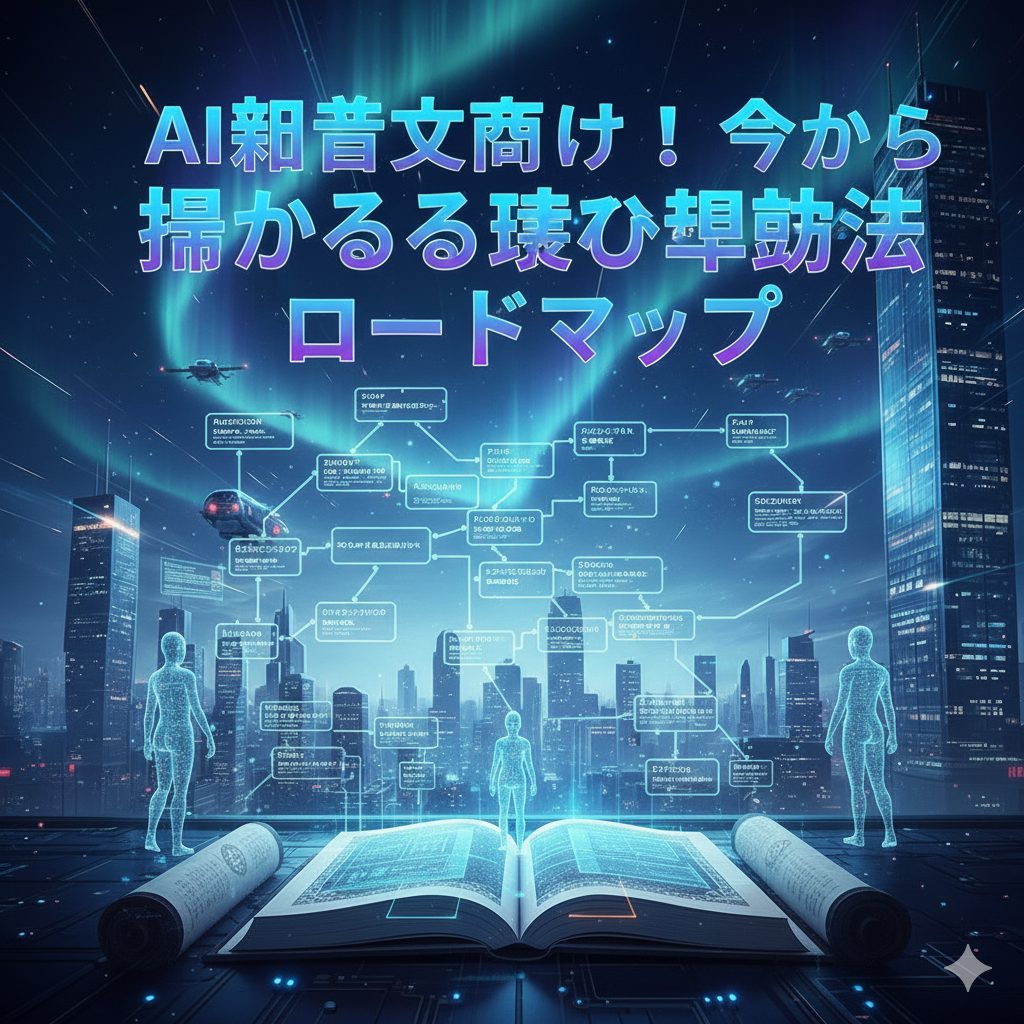 AI初心者向け！今から始めるべき勉強法ロードマップ