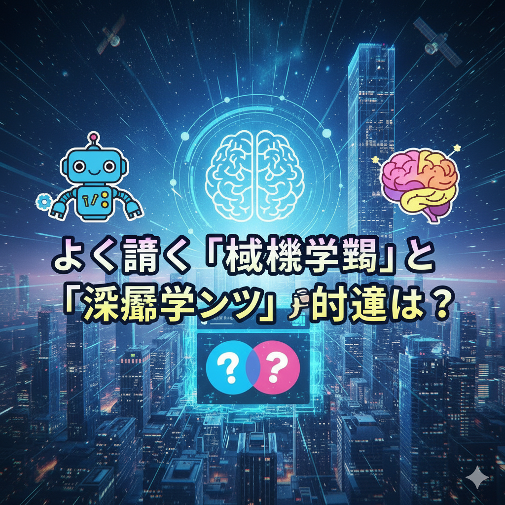 よく聞く「機械学習」と「深層学習」の違いは？