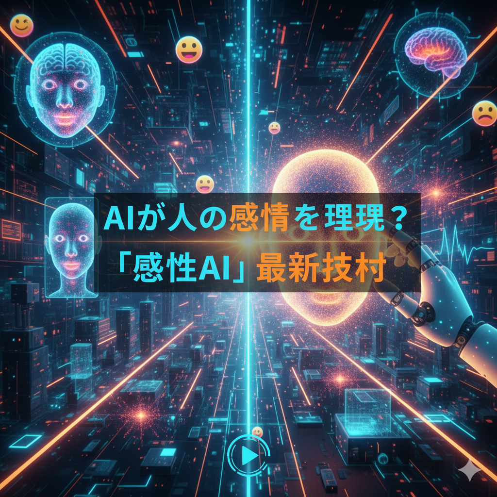 AIが人の感情を理解？「感性AI」最新技術