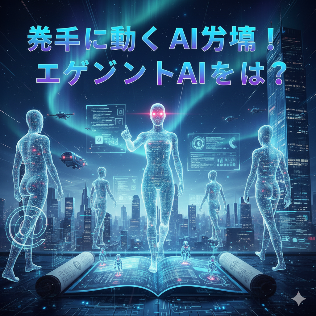 勝手に動くAIが登場！エージェントAIとは？