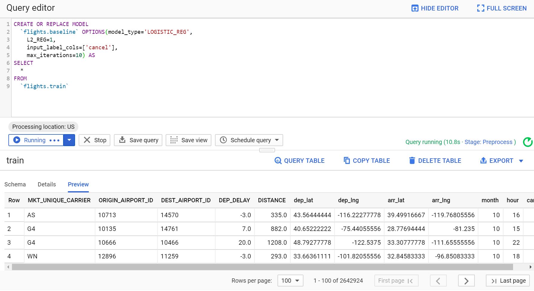 Bigquery Training