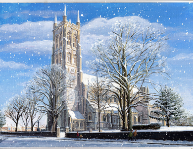 St Mary's in Snow