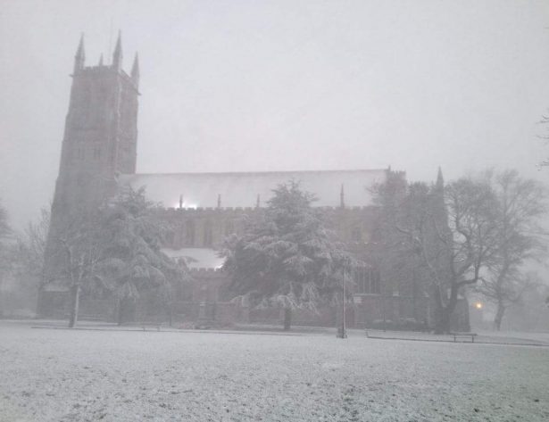 St Mary's in Snow